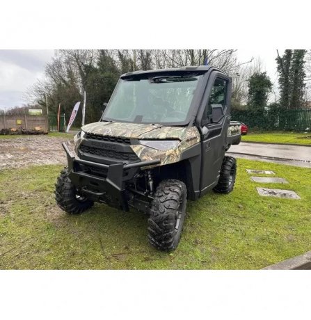 Polaris Ranger XP 1000 EPS Hunter Edition (Tractor T1b) with Full Cab and Heater Kit | Fully Road Legal 